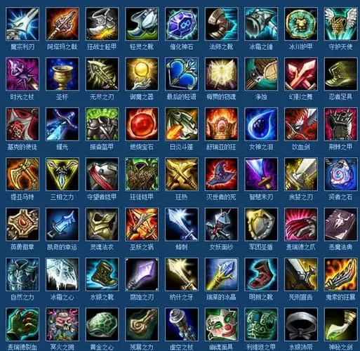 lol这些装备,老玩家看了眼眶湿润,新玩家看了一脸懵,你认识吗