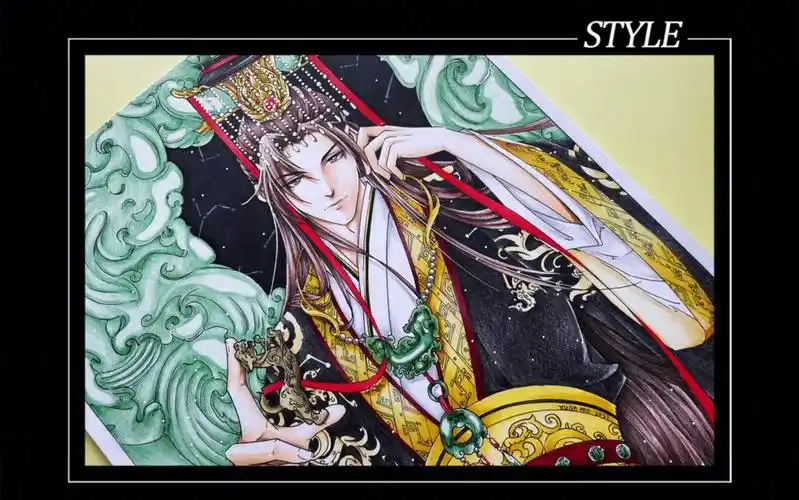 【原速涂色】哒哒猫《君子宴·千秋令》汉武帝的原速上装!