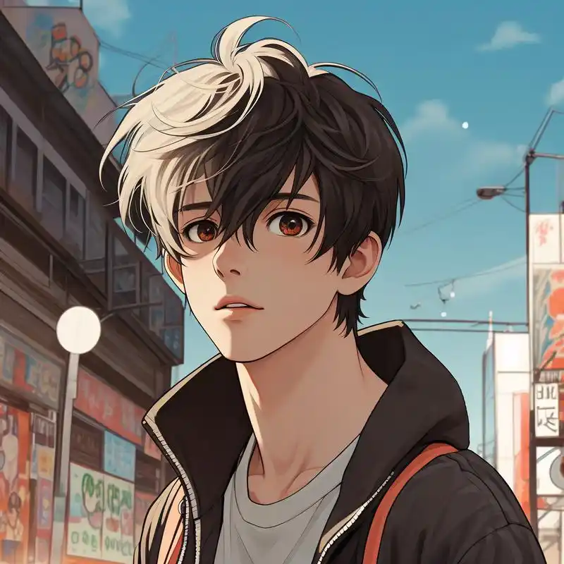 动漫抑郁男生头像9294 分享一组动漫抑郁男生头像,希望大家喜欢.