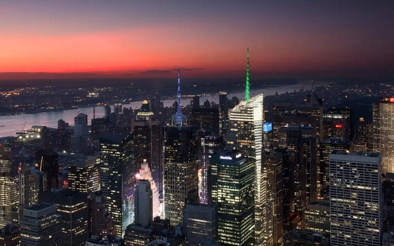 好看的城市唯美夜景图片桌面壁纸