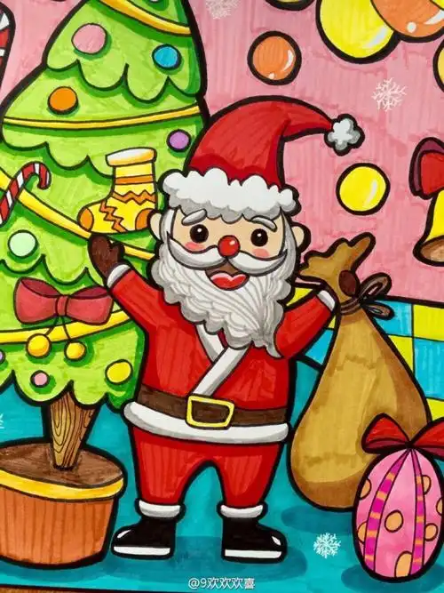 圣诞老人卡通
