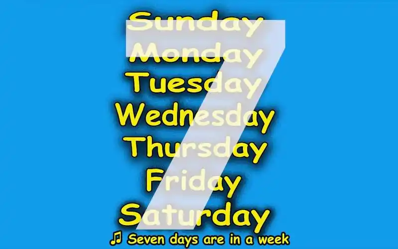 英语启蒙儿歌星期歌7daysoftheweeksong