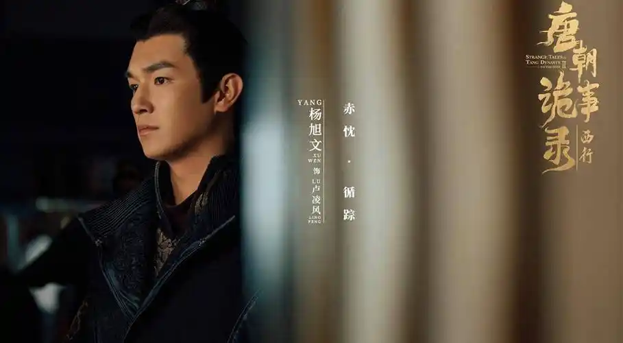 杨旭文饰演的是卢凌风,原是金吾卫中郎将,后跟随苏无名探案,武功高强