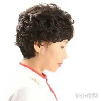 【图】老年烫发发型图片 几款发型显年轻