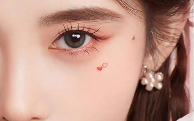 【鞠婧祎】心动芭蕾眼妆,泪痣真的完美