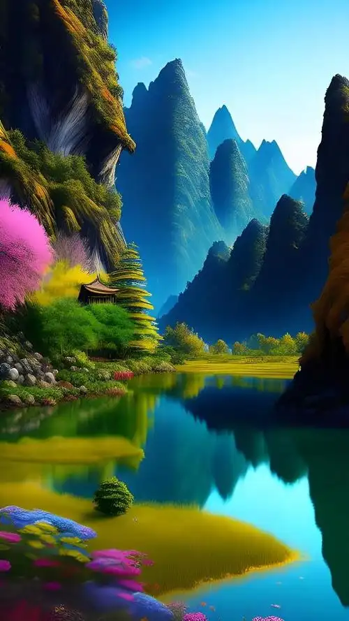 ai画的人间仙境