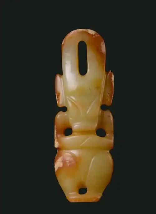 红山文化太阳神人真品图片(红山文化太阳神欣赏) 第1张