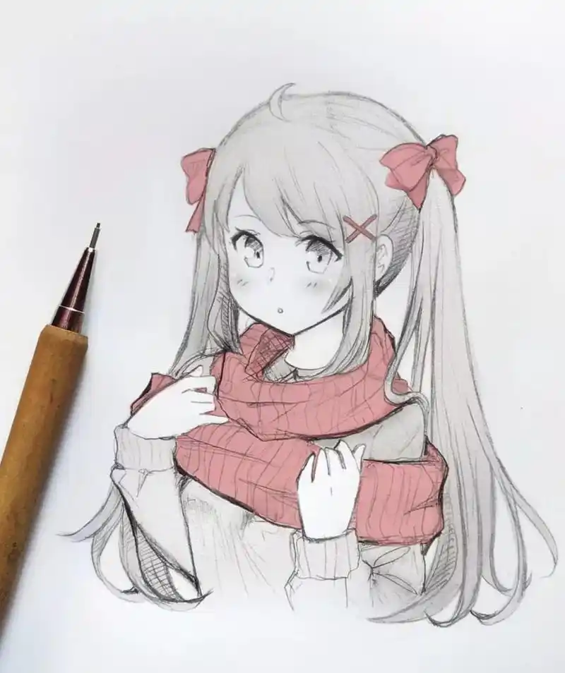 手绘动漫美少女 养了十年狗跟处了一年的男朋友哪个更重要?手帐