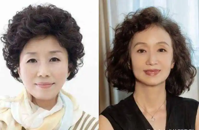 原创60岁头发少怎么烫发减龄又显发量多试试棕色小卷发时髦又养眼