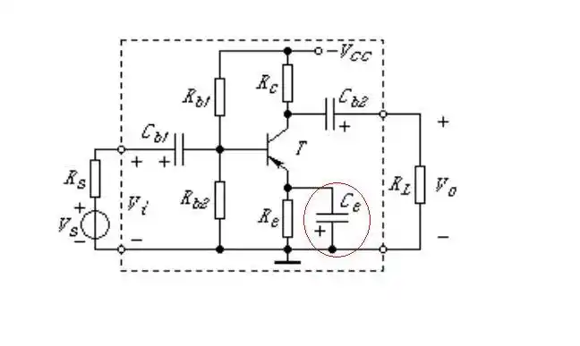 三极管放大电路电容(下图3个电容)正负极该怎么接?请高手详细说明