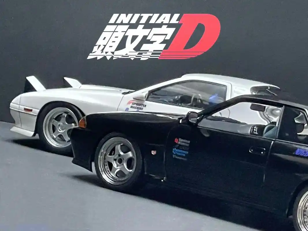 头文字d 新剧场版 fc3s r32.1:18 头文字d f - 抖音