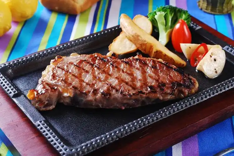 顶膳外脊西冷牛排200g 四川成都重庆西餐牛排牛扒自助小吃批发