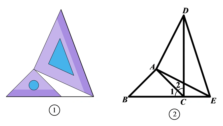 依据为sas,证明略; (2)证明:∵△abc为等腰直角三角形