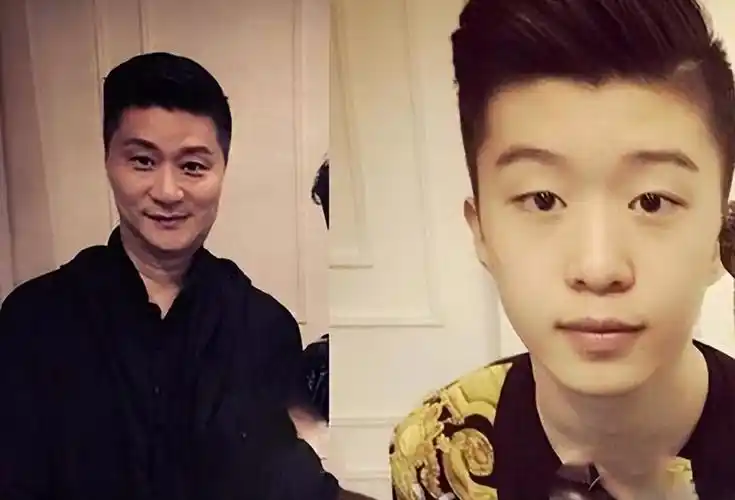 当时的新闻在坊间传得沸沸扬扬,多年之后随着范丞丞越长越像父亲范涛