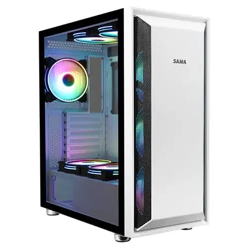 sama 先马 鲁班1号 电脑机箱 白色