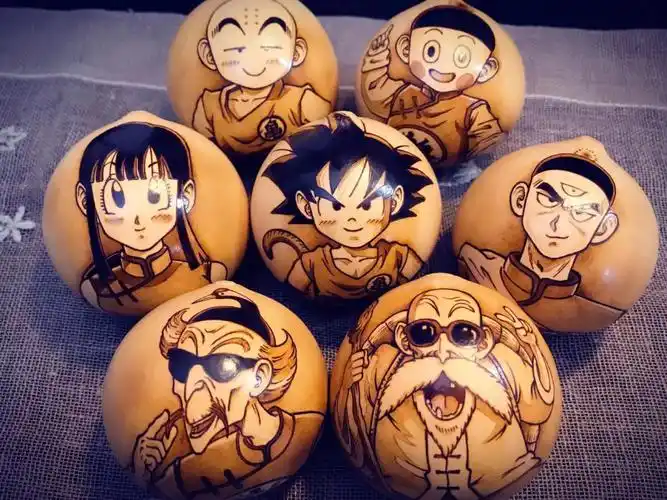 动漫题材葫芦烙画传统手工艺的创造力