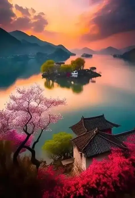 中国最美世外桃源图每一张都是人间仙境