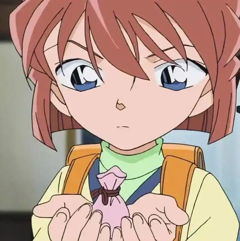 名侦探柯南里的灰原哀头像 你爱了吗?