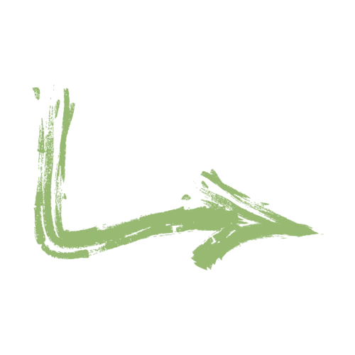 涂鸦水彩创意彩色箭头矢量元素