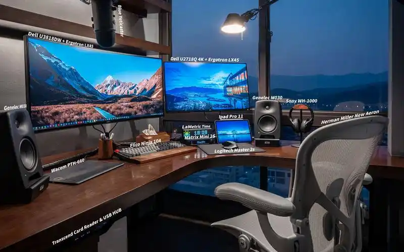 20个b站网友的万元的电脑桌面布置哪个适合你?-第二十四期