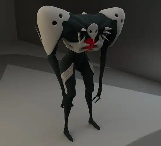 【3d】eva第三使徒水天使