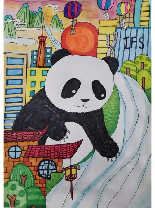 绘画比赛获奖作品分享