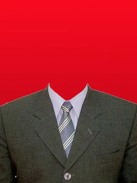 无水印版证件照西装素材