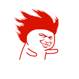 暴漫金管长甩头发空白表情diy空白表情热门gif动图_动态图_表情包下载