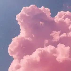 沈言 粉色云朵背景图片/宇宙星辰令人着迷