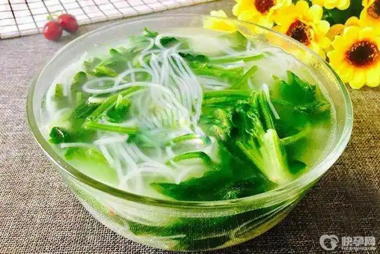 菠菜粉丝汤
