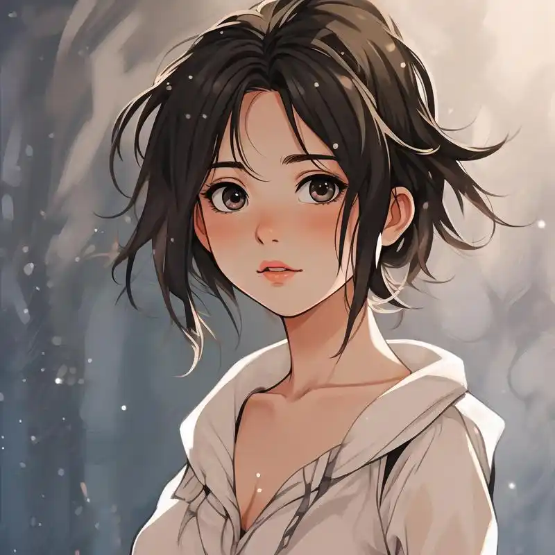 96日系ins风动漫女生头像94