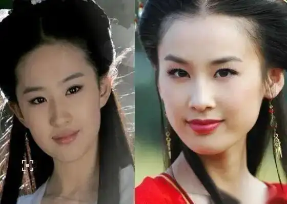 乘风破浪的姐姐#当年看黄圣依和刘亦菲,感觉像是双胞胎!