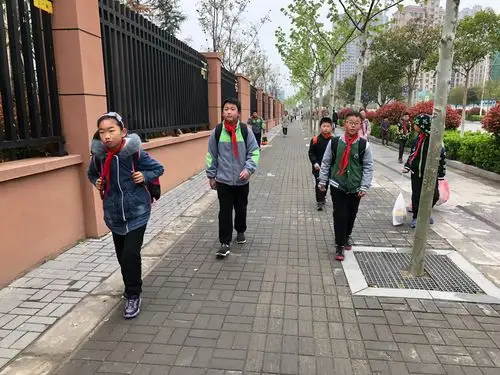 【公园·潇湘】安全低碳百步行——公园巷教育集团潇湘路小学部开展"