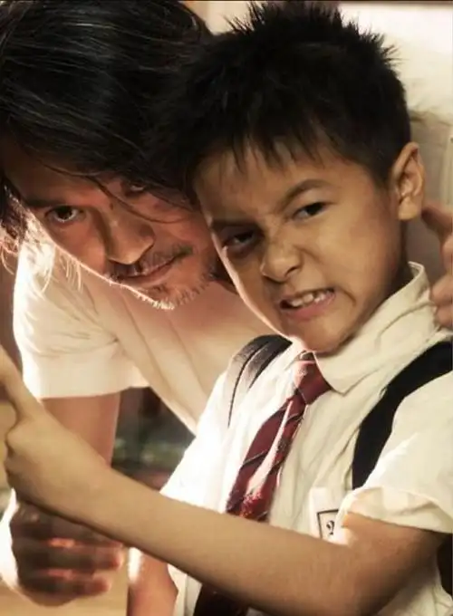 《长江七号》男主角小迪:传周星驰收当"干女儿" 影迷直呼好美