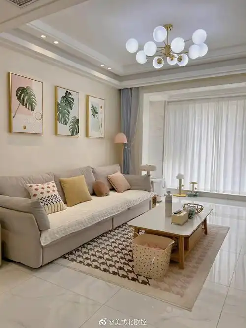 90平温馨小三居