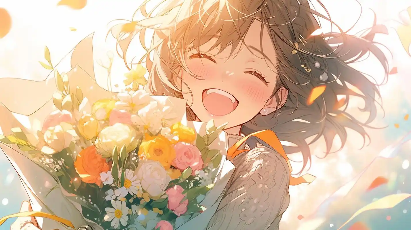 这个笑容有治愈到你么[开心] #我爱二次元# #治愈