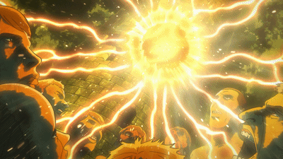 巨人变身的瞬间出现的"闪电"是什么?