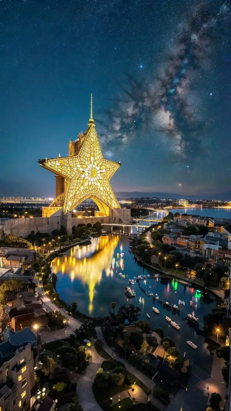 90高清8k星空手机壁纸,全屏震撼!