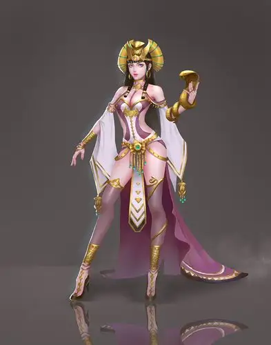 游戏职业设定-女