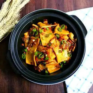 干锅豆腐的做法大全_干锅豆腐的家常做法_怎么做好吃_图解做法与图片_