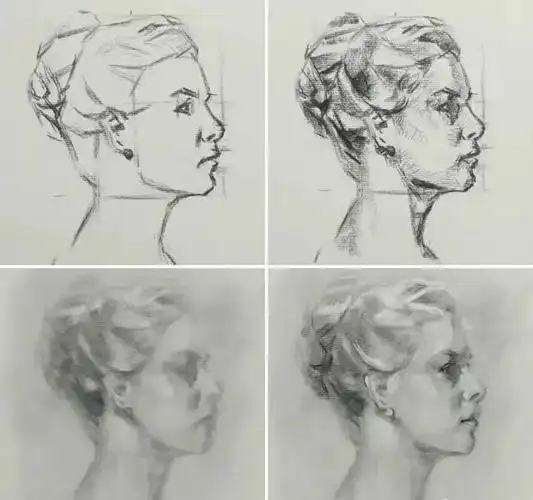 怎么才能把普通的素描头像画得动人且传神? - 元艺考