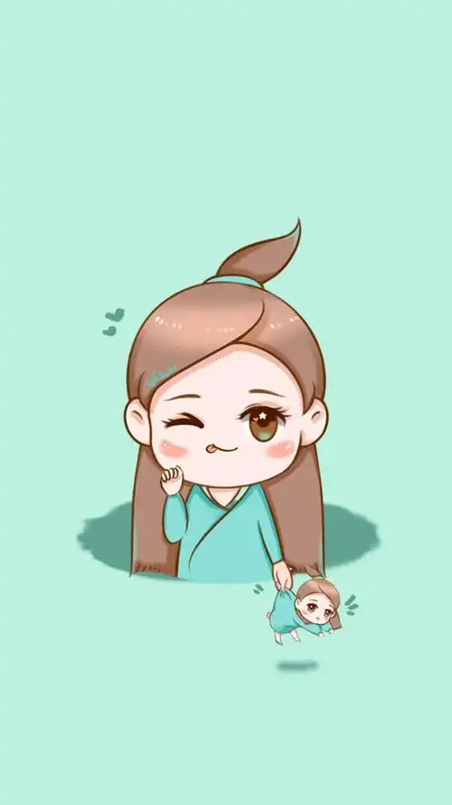 赵丽颖_q版_手绘_换脸_制图