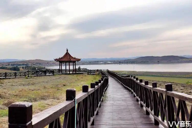 金秋坝上之闪电河国家湿地公园风光