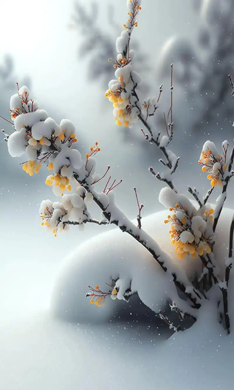 真的太漂亮了#雪中梅花 #唯美意境 - 抖音