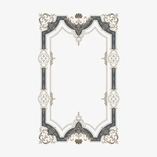 欧式花纹边框