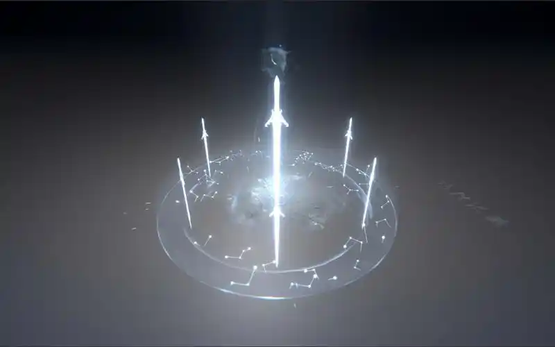 特效练习09_剑阵