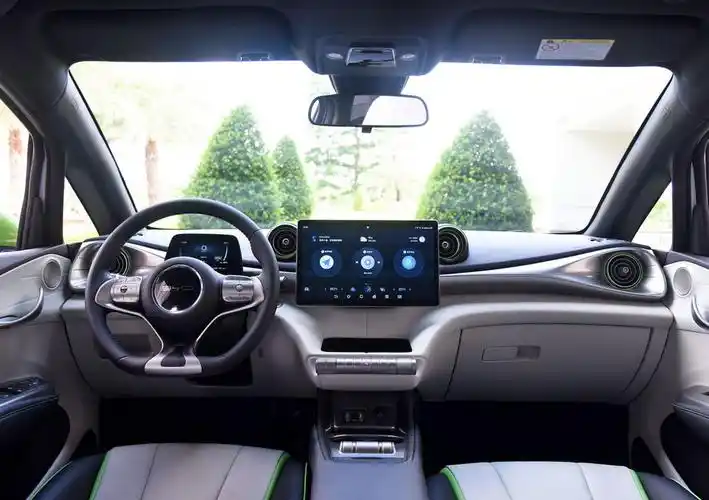 比亚迪海豚新能源汽车内饰图片