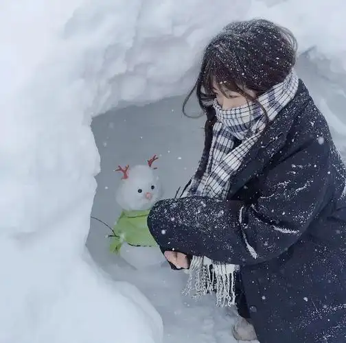 女生头像适合冬天用的超温柔头像