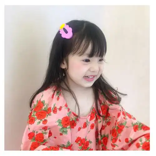 大号糖果色bb儿童时尚洋气边夹刘海宝宝女童发饰