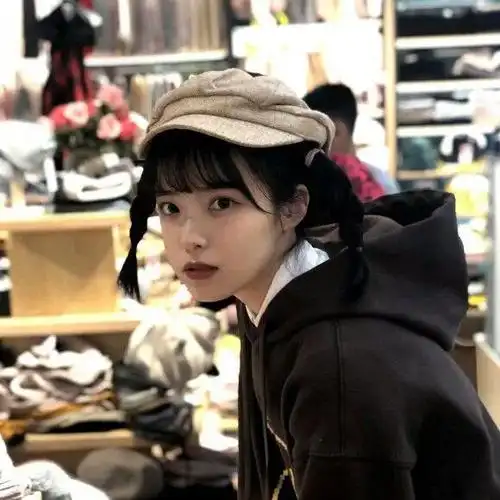 高质量真人ins风女头